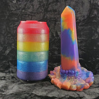 Rainbow Candy Moanstone - Single-Size, 5.5" - Medium